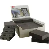 3M Spugna abrasiva HI-FL L100xW68mm mediamente dura/rivestita su quattro lati.