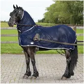 QHP Tappeto Harness fly con sezione collo - blu