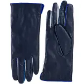 Mywalit Guanti Vera Pelle blu