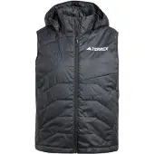 Adidas Women's MT Insulated Hooded Vest Gilet sintetico Donna (L, grigio)