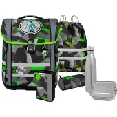 MCNEILL Perfecto Set di borse per la scuola 5 pezzi grigio