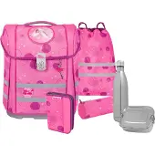 MCNEILL Perfecto Set di borse per la scuola 5 pezzi rosa