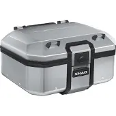 Shad Bauletto TR37 Terra Aluminium 37L ALLUMINIO 37L ARGENTO marrone