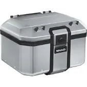 Shad BAUL. TR48 TERRA 48L ALL. ARG. ALLUMINIO 48L ARGENTO marrone