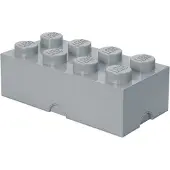 LEGO Mattoncino 8 bottoncini - Grigio pietra