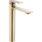 REA Rubinetto da Lavabo Storm Gold Brush High