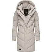 Ragwear Cappotto invernale 'Natalka' talpa / nero