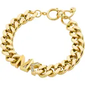 Michael Kors Bracciale Placcato Oro Massiccio Premium Mkj7834710 — Bracciale