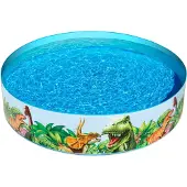 Bestway Piscina Rotonda Fill N Fun Dinosaur 244x46 Cm