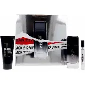 Carolina Herrera 212 VIP Men Black EDP Set regalo 100 ml, Gel doccia 100 ml and miniature EDP 10 ml 100ml