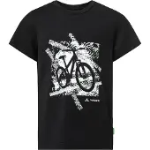 Vaude Kid's Lezza T-shirt Bambini (158/164, nero)