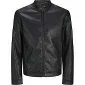 Jack & Jones Plus Size Giacca In Finta Pelle