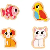 Janod 4 Puzzle Evolutivi Persone