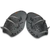 Zoggs Matrix Hand Paddles Galleggiante per nuoto (L, nero/grigio)