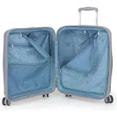 Gabol Queens 4 ruote Trolley cabina S 54 cm espandibile color argento