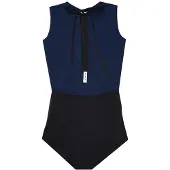 Mymarini Women's Outfit-Onepiece Costume intero Donna (M, blu/nero)