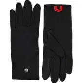 Hestra Merino Wool Liner Long 5 Finger Guanti (10, nero)