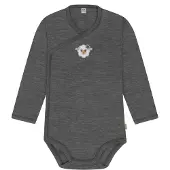 Normani Tutina / body per bambino blu / talpa / grafite