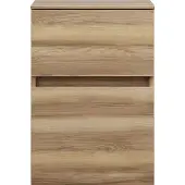 Burgbad Lin20 Armoire basse, 2 tiroirs, 400x357x580mm, USIU040F5357, USIU040F5357