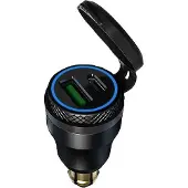 CTR Presa Usb Double Usb/usb-c Din