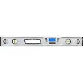Baier DigiLevel Plus 60 cm. Lunghezza: 0,6 m, Colore del prodotto: Argento, Unità selezionabili: %, gradi, mm/m. Batteria