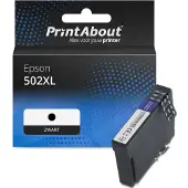 PrintAbout Cartuccia compatibile Epson 502XL (C13T02W14010) - Nero Alta capacità
