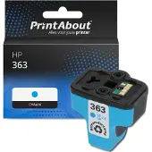 PrintAbout Cartuccia compatibile HP 363 (C8771EE) - Ciano