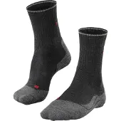 Falke Women's TK2 Wool Silk Calze da trekking Donna (39-40, nero)