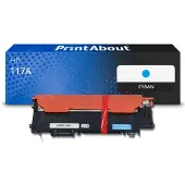 PrintAbout Toner compatibile HP 117A (W2071A) - Ciano
