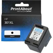 PrintAbout Cartuccia compatibile HP 301XL (CH563EE) - Nero Alta capacità