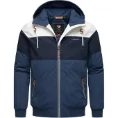 Ragwear Giacca per outdoor blu / navy / rosso / bianco