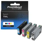 PrintAbout Cartuccia compatibile Epson 79XL (T79014010) - Nero Alta capacità
