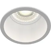 Maytoni , faretto da incasso Reif, bianco/bianco, Ø 6,8 cm, alluminio