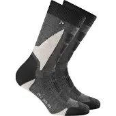 Rohner Back Country L/R Calze da trekking (42-44 - L, grigio)