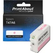 PrintAbout Cartuccia compatibile Epson T47A6 - Magenta chiaro vivido