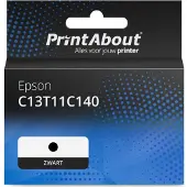 PrintAbout Cartuccia compatibile Epson C13T11C140 - Nero
