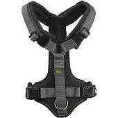 Hunter Maldon Up Imbracatura per cani (L, nero/grigio)