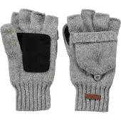 Barts Haakon Bumgloves Guanti (S/M, grigio)