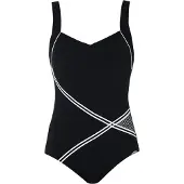 Sunflair Costume intero nero / bianco