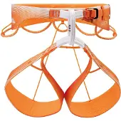Petzl - Imbrago ad alte prestazioni per alpinismo e arrampicata - Sitta in Pelle - Taglia L - Arancione
