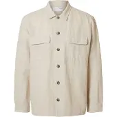 Selected Camicia Over Uomini Beige XL