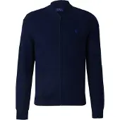 Ralph Lauren per uomo. 710961158001 Giacca blu navy in cotone con cerniera (XL), Casual, Manica lunga