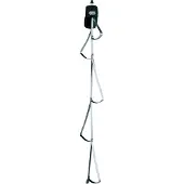Petzl Gradistep Mono staffa (One Size, grigio/nero)
