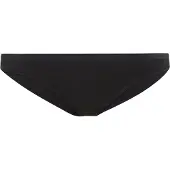 Icebreaker Women's Siren Bikini Mutande merino Donna (L, nero)