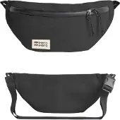 MeroMero Mini-HoïAn Hipbag Marsupio (One Size, nero)