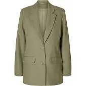 Selected Giacca A Petto Unico Donne Verde 42