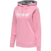 Hummel Felpa Con Cappuccio Go Cotton Logo