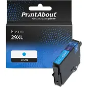 PrintAbout Cartuccia compatibile Epson 29XL (T2992) - Ciano Alta capacità