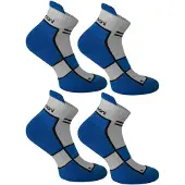 Normani Calzino sportivo blu / nero / bianco