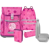 MCNEILL Tenero Set di borse per la scuola 5 pezzi rosa